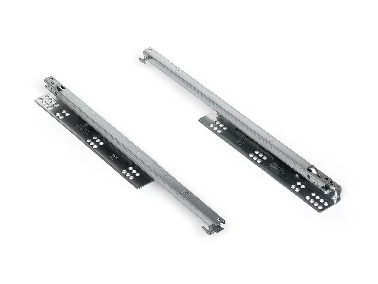 Направляющая SLIDEA PUSH OPEN неполного выдвижения, без доводчика 450 мм 1 Направляющая SLIDEA PUSH OPEN неполного выдвижения, без доводчика 450 мм